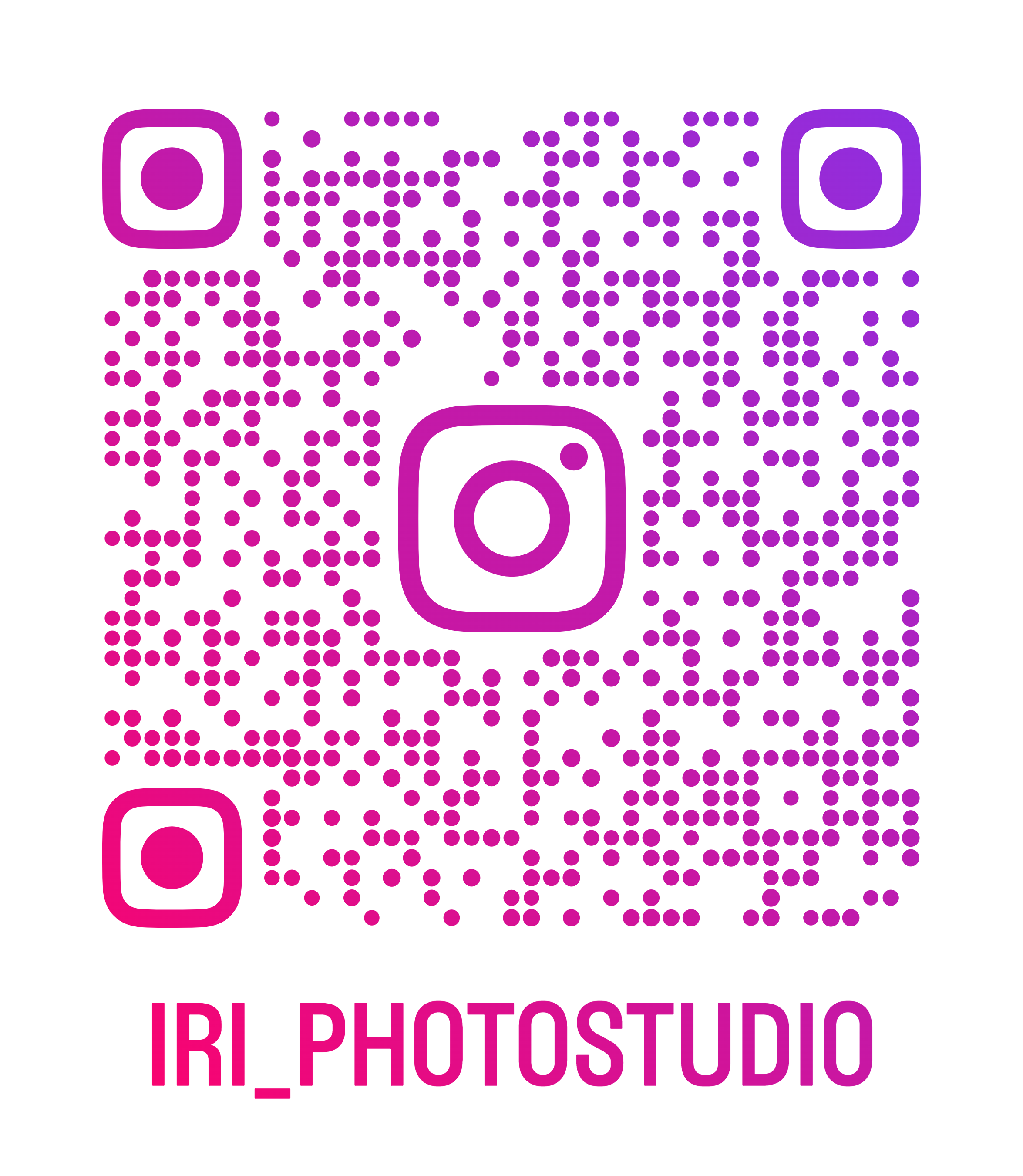 InstagramのQRコードの画像